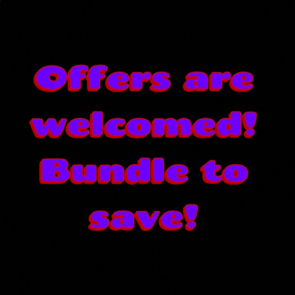 Offers are welcomed!